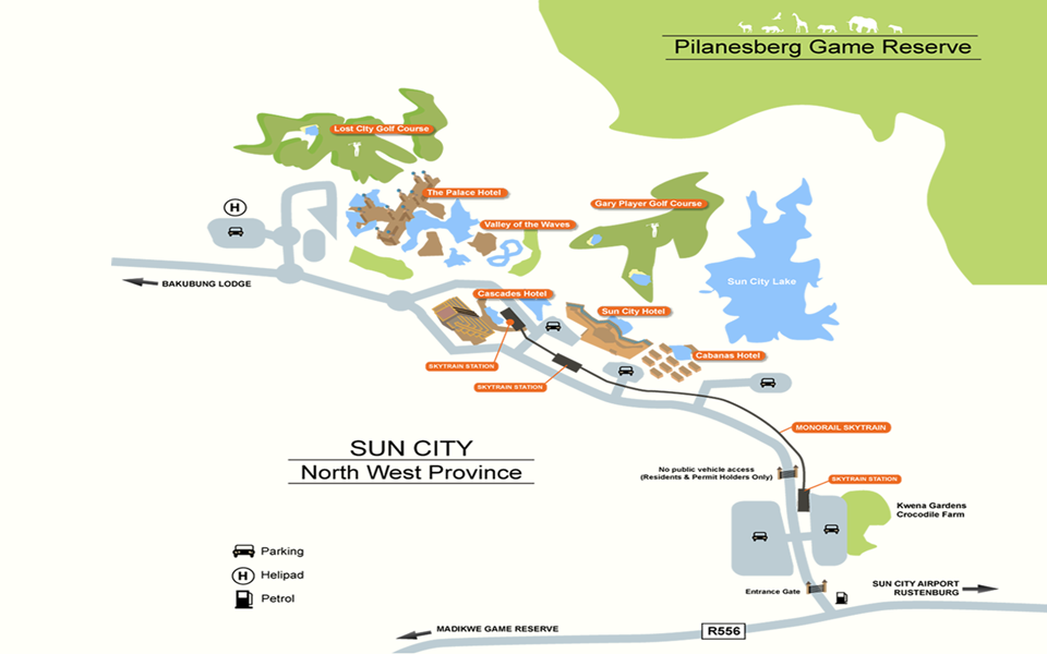 Sun City Map